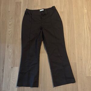 H&M brown Women's Flare Dress Pants USED